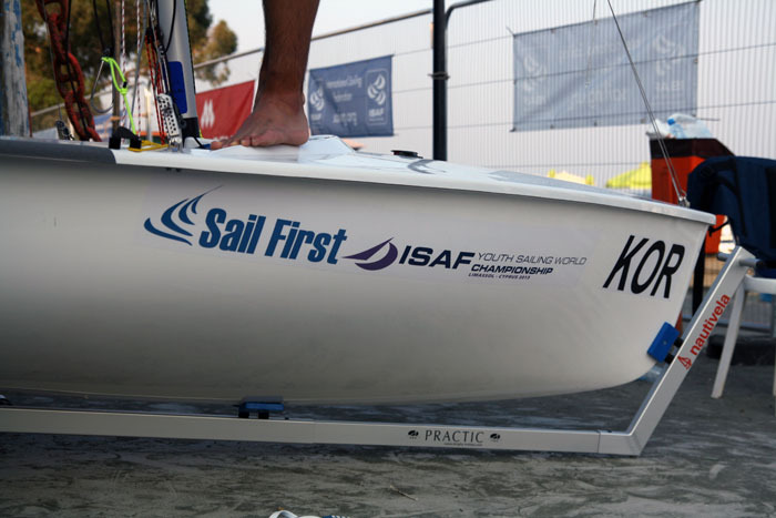 2013 ISAF 세계청소년선수권대회 도착일 (7.13 )