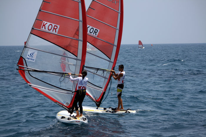 2013 ISAF 세계청소년선수권 7.18 (Race Day 4)