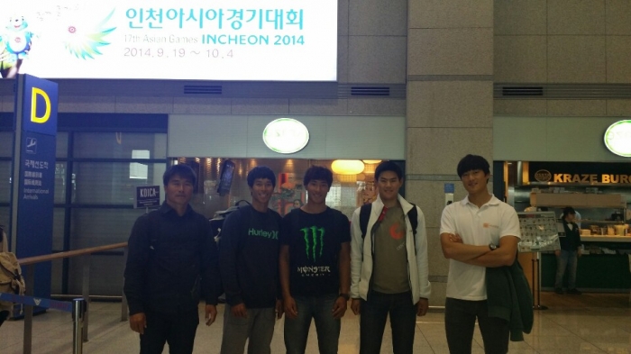 국가대표 2차 국외전지훈련 귀국 알림