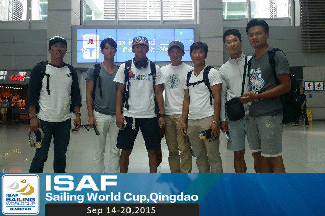 ISAF 세일링 월드컵 칭다오 참가